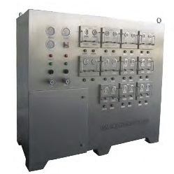 multi-wellhead control panel