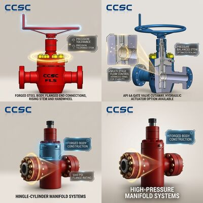 Katup Gerbang Segel Tekanan API 6A yang Diaktifkan Hidraulik, Baja Tempa FLS Melalui Konduit Kontrol Kepala Sumur Jarak Jauh 10000psi